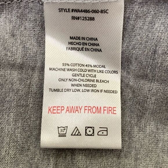 Life is Good Women’s Gray “Start Me Up” Long Sleeves Pullover Top - Picture 12 of 13